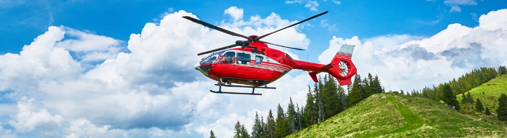 Hélicoptère de secours outdoor