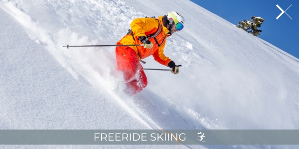 Freeride Skiing with Kaptrek