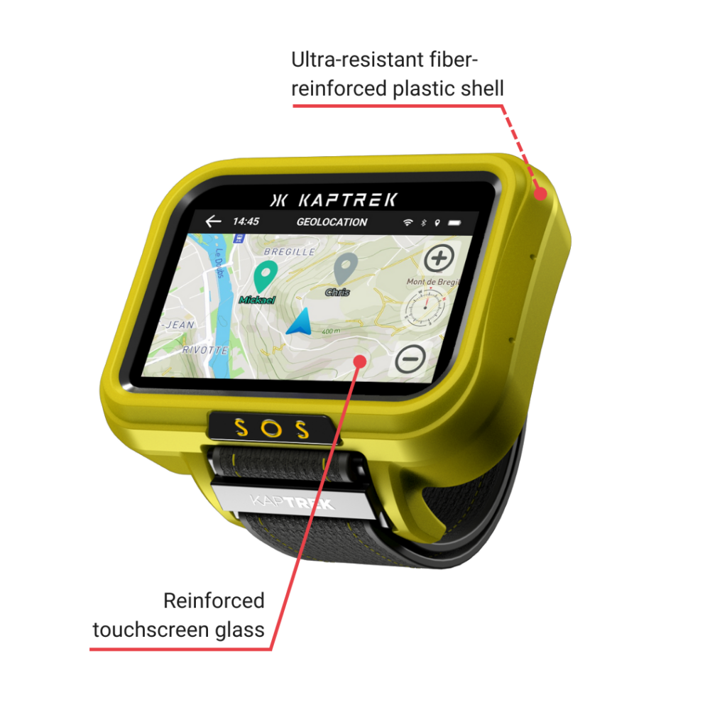 Kaptrek Pro Pilot Smartwatch pour professionnels Smartwatch for professionals