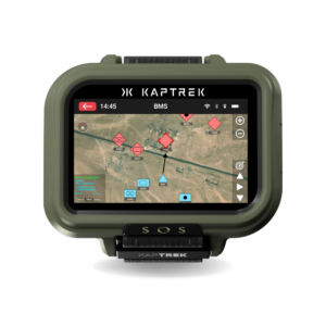 BMS on tactical smartwatch for Special Forces BMS sur montre tactique pour Forces Spéciales