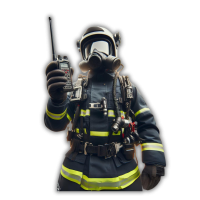 MINIATURE-FIREMEN-COMMUNICATION